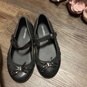 Mini Melissa Sweet Love II Black Size 10